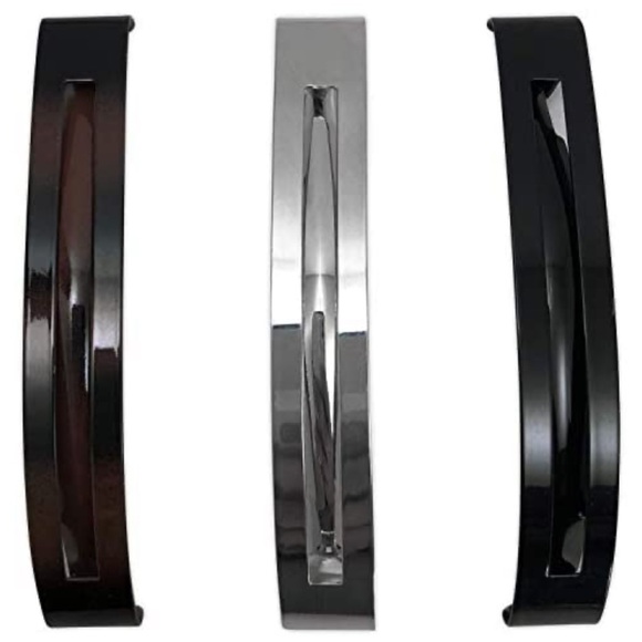 🆕 Scunci Thick Hair Open Slide Metal Barrettes 3-Pc - Picture 6 of 8